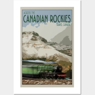 Retro Railway Travel Canada_04 Posters and Art